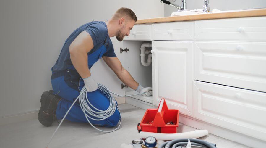 Local tankless water heater installation in De Soto, IL